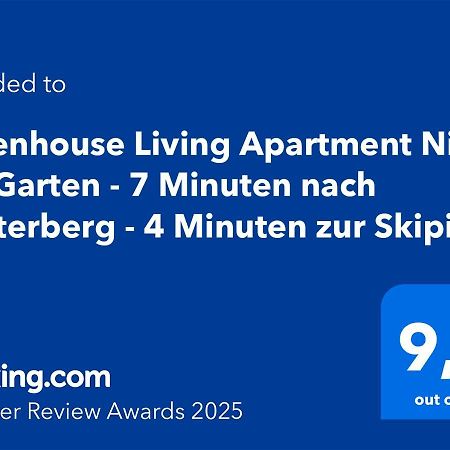 Greenhouse Living Apartment Nivis Mit Garten - 4 Minuten Nach Winterberg - Wandern, Mountainbike Fahren - Natur Geniessen Medebach Zewnętrze zdjęcie